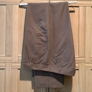 Jamie Sadock Brown Faux Suede Pant Size 12